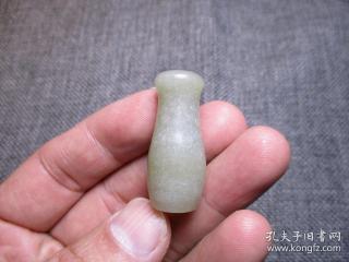 清代 和田玉烟嘴