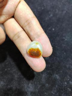和田玉 珠宝 收藏 刚拿下的包金籽,从内心感叹现在的包金戒指籽真心贵